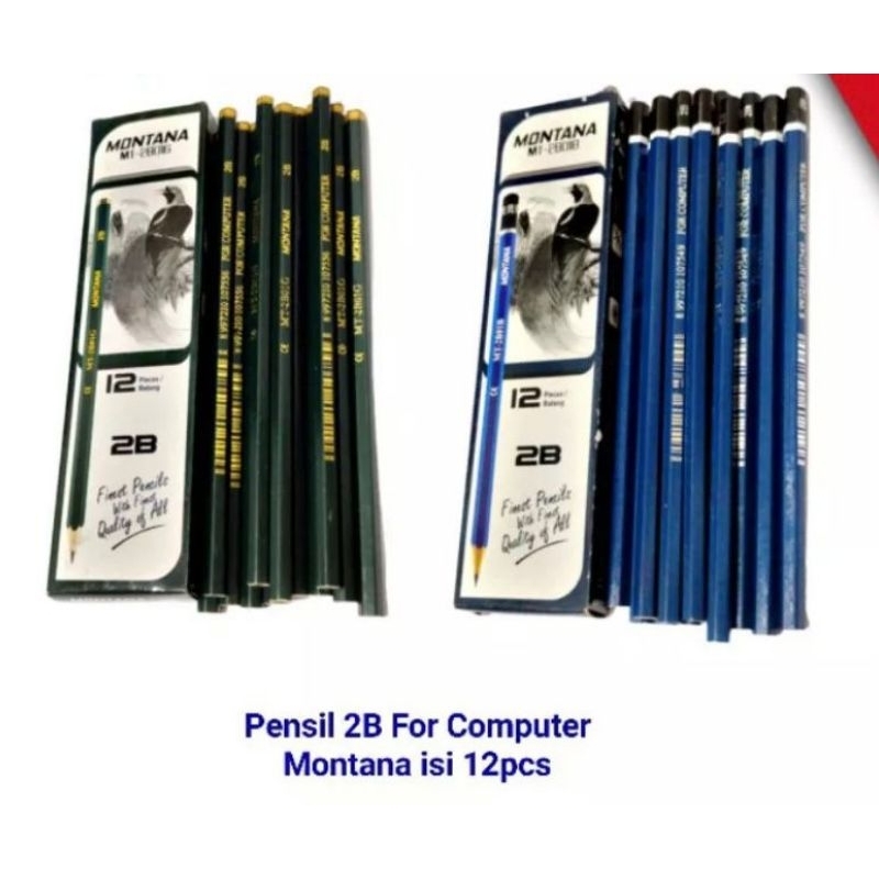 

Pensil 2B / pensil bagus / pensil murah / pensil montana
