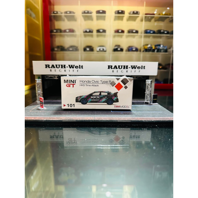 Mini GT 101 Honda Civic Type R HKS Time Attack