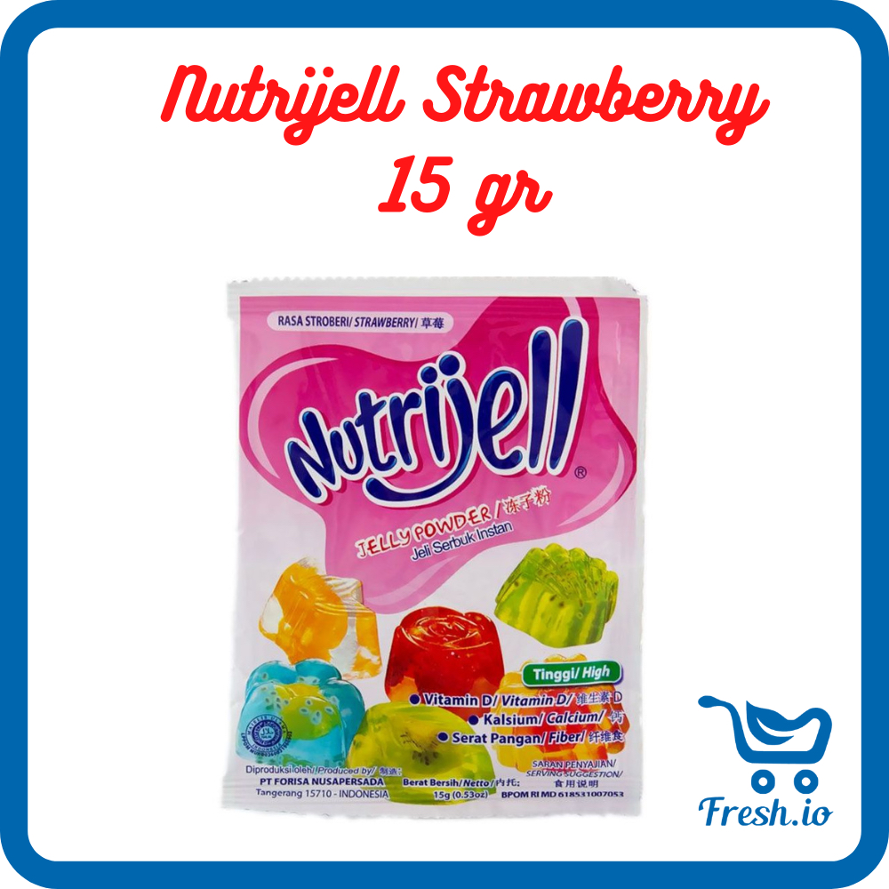 

Nutrijell Strawberry 15gr