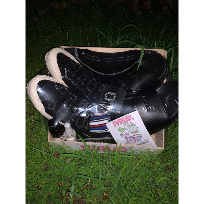 parcel sepatu SYRUP SUPPLY