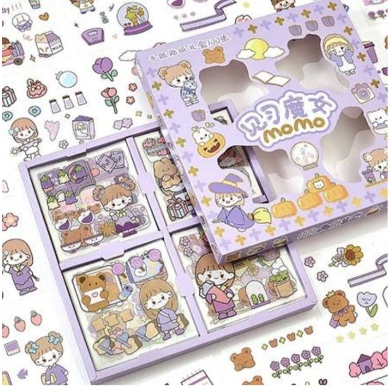 

Stiker viral Momo 100lembar