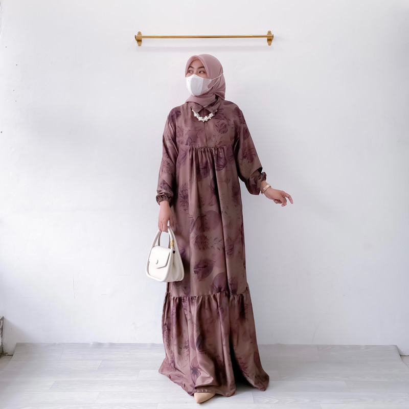 YERIN DRESS | GAMIS LEBARAN WANITA PAKAIAN KONDANGAN MUSLIMAH CEWEK