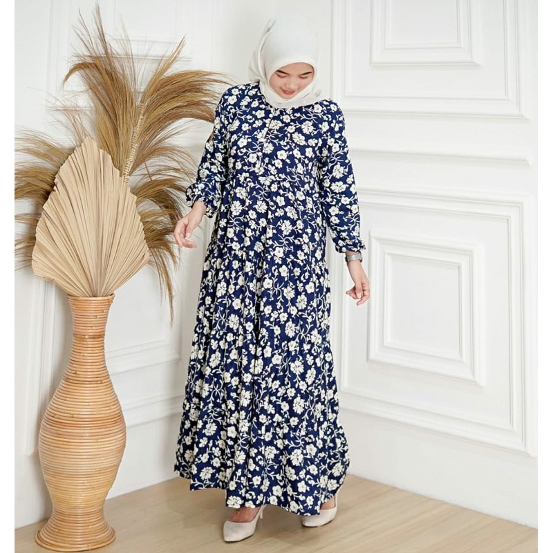 GFS BELAMI SHAKILA FLORAL MAXI DRESS