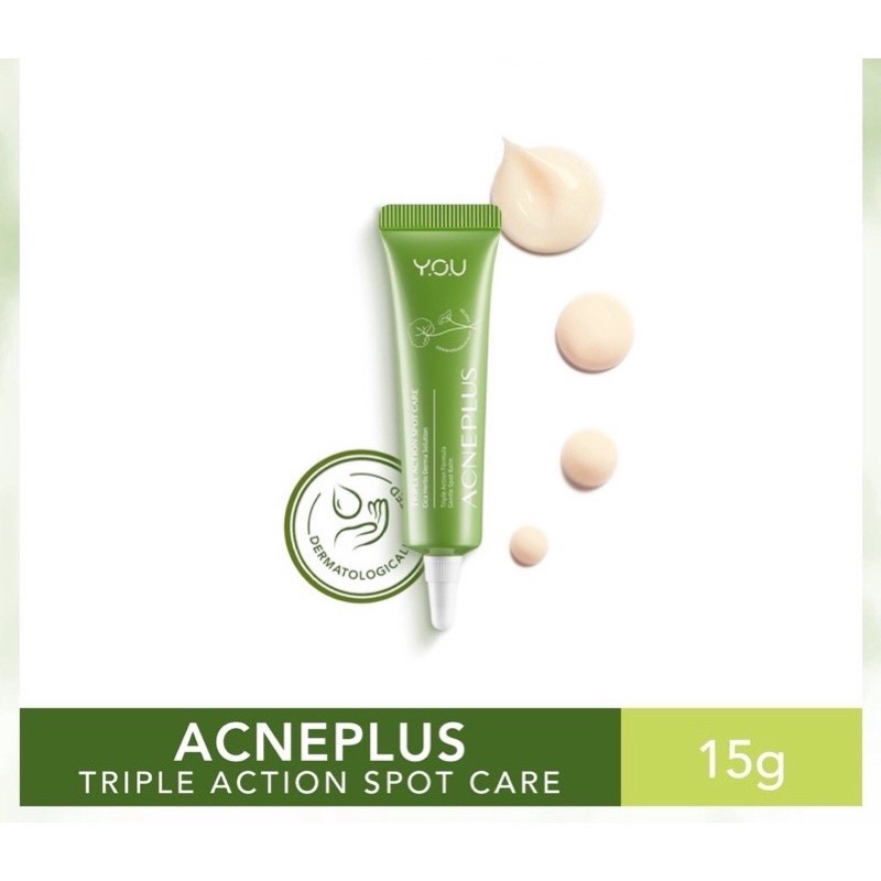 YOU Acne Plus Triple Action SPOT CARE / Spot Acne / Obat Jerawat / Obat totol jerawat [15g]