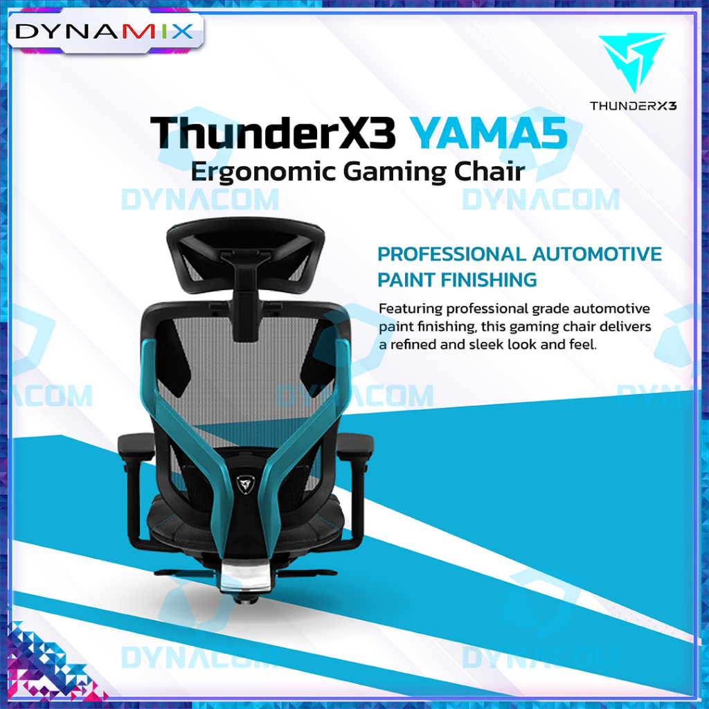 ThunderX3 YAMA5 Ergonomic Gaming Chair YAMA 5 | Kursi Gaming | Kursi Kantor