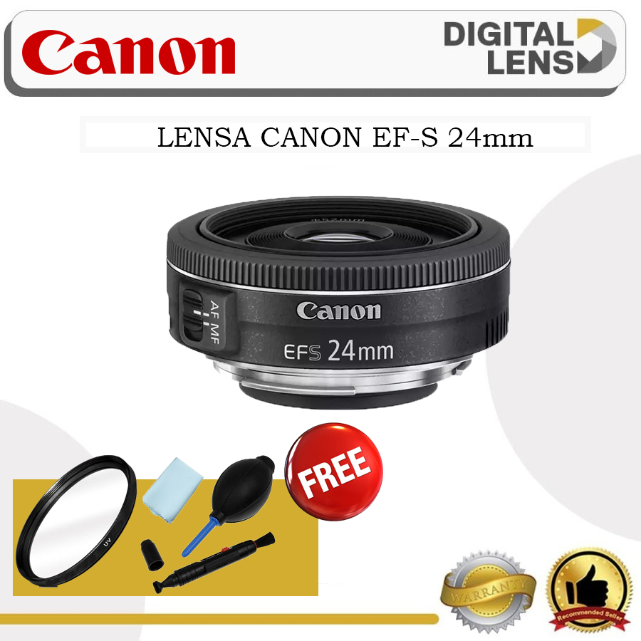 CANON EF-S 24MM F2.8 STM - LENSA CANON EF-S 24MM F2.8 STM