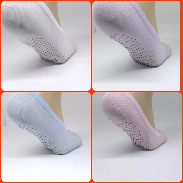 12 PASANG HIDDEN SOCKS - KAOS KAKI INVISIBLE ANTI SLIP / KAOS KAKI WANITA HIDDEN SOCK DIBAWAH MATAKAKI BAHAN STOCKING