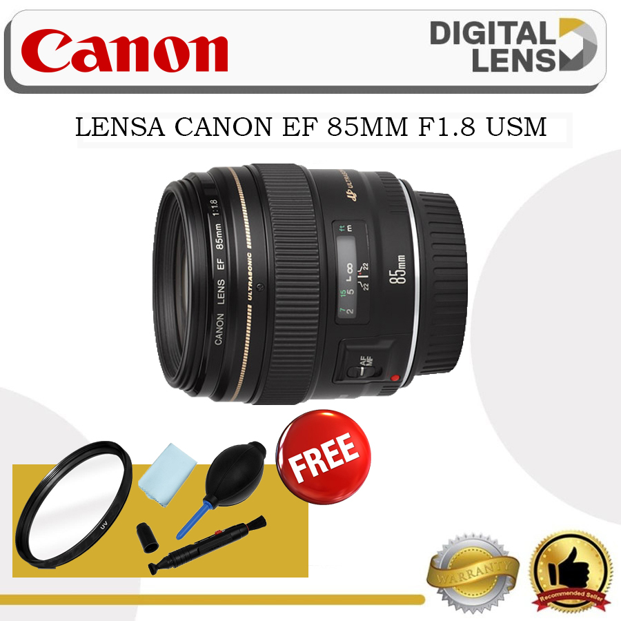 LENSA CANON EF 85MM F1.8 USM