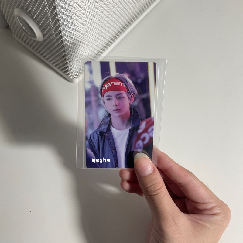 [BOOKED] TAEHYUNG TAE MEMORIES MEMO 2017 PHOTOCARD PC