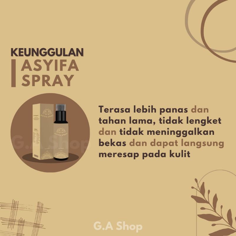 asyifa spray - obat herbal sakit gigi