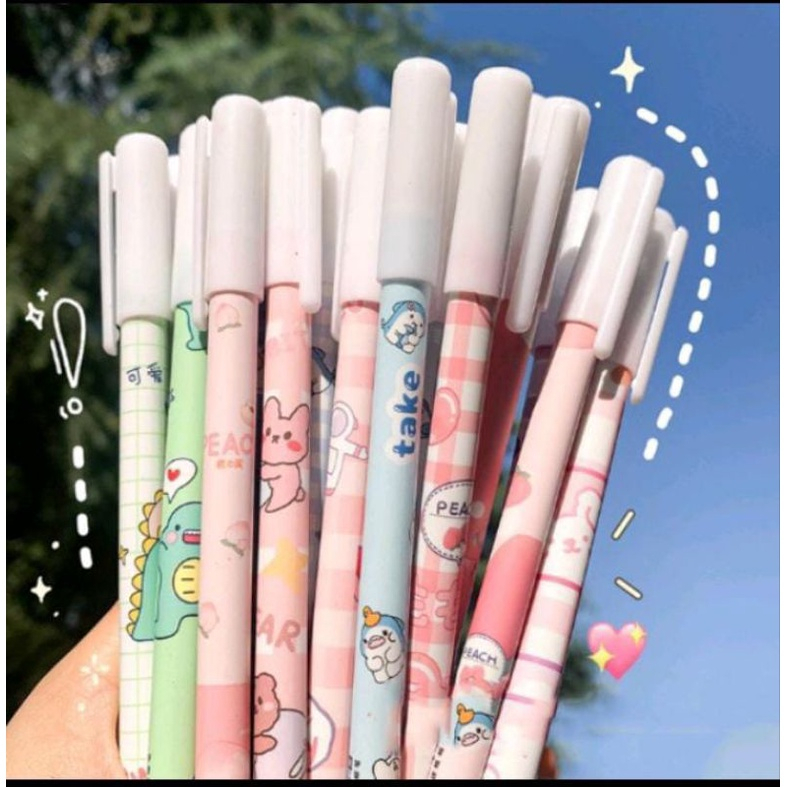 1 Pc Pulpen Bisa Dihapus Bolpoint Gel Erasable Pen Pena Yang Bisa Dihapus Lucu Hapus