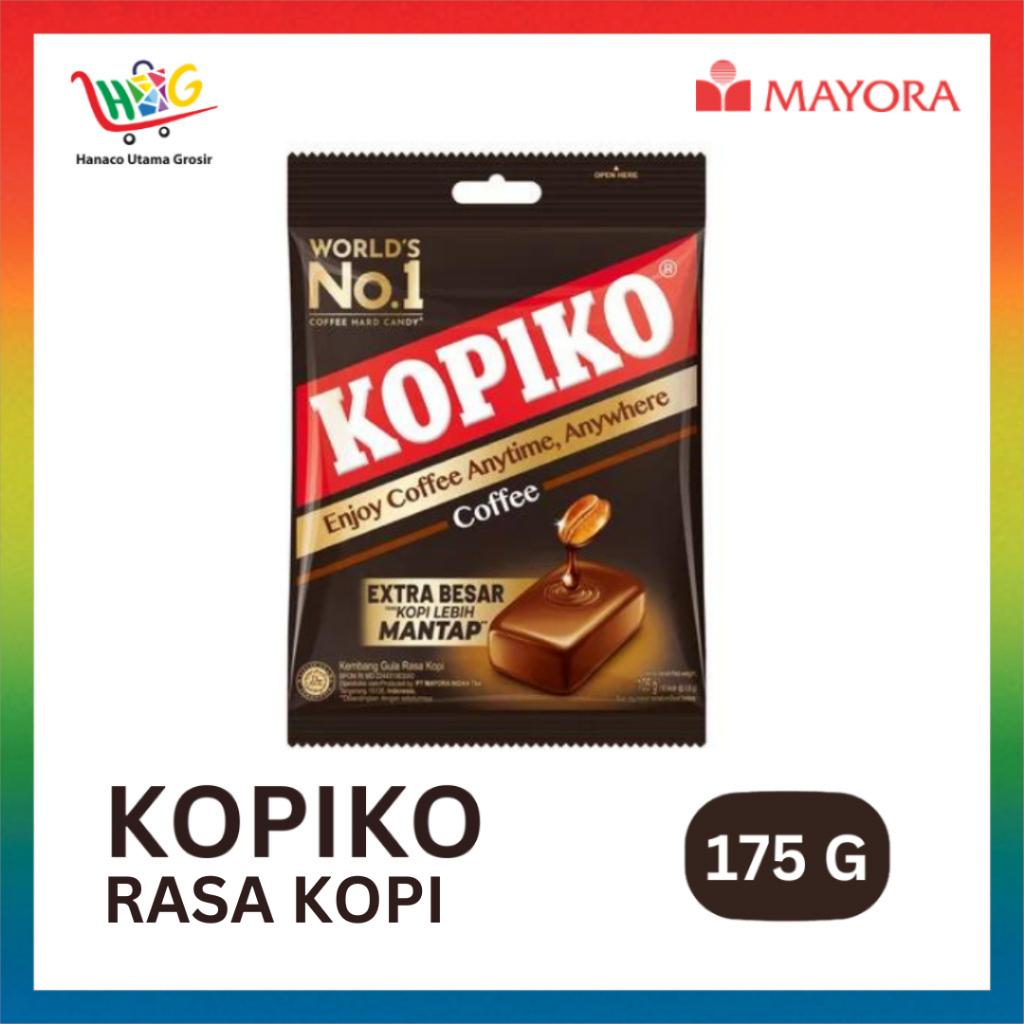 Kopiko Coffee Shot All Varian Classic / Cappuchino  Zak 175 Gr @50 Pcs