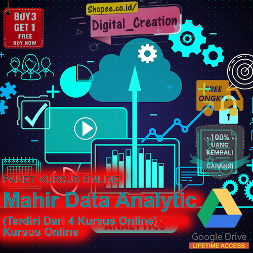 Mahir Data Analysis - Coding Studio | Data Analytics | Data Science | Data Analisis | Data Analitik | Mahir SQL | Excel | Python