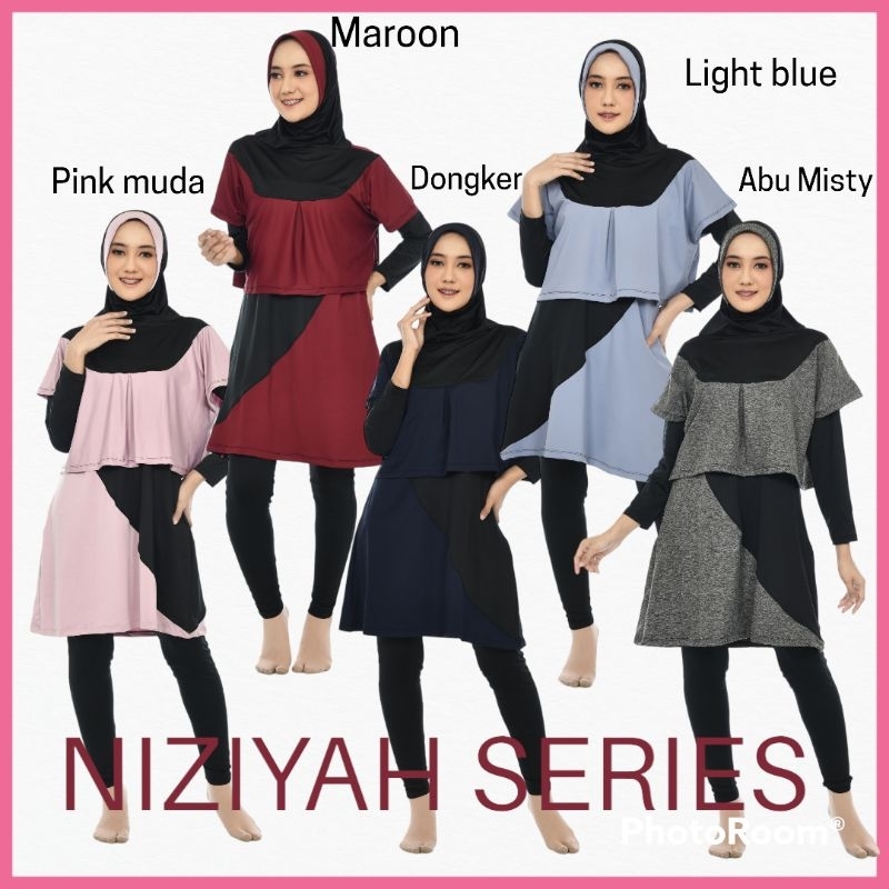 Baju Renang Muslimah Wanita/perempuan Muslimah Baju Renang Dewasa