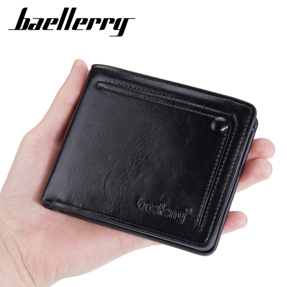 BAELLERRY D3243 Dompet Pria Bahan Kulit PU Leather Premium WATCHKITE WKOS