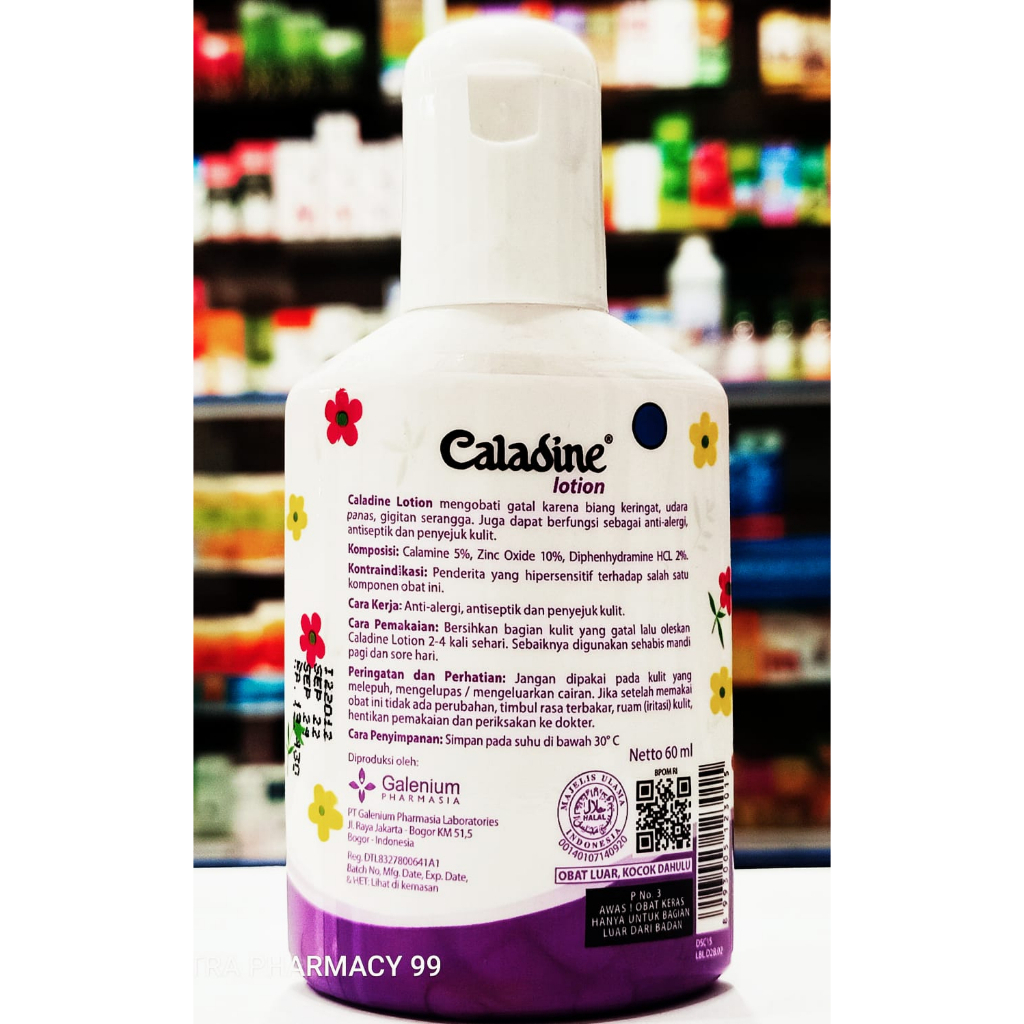 Caladine Lotion 60ml - Mengatasi Gatal-gatal/Alergi