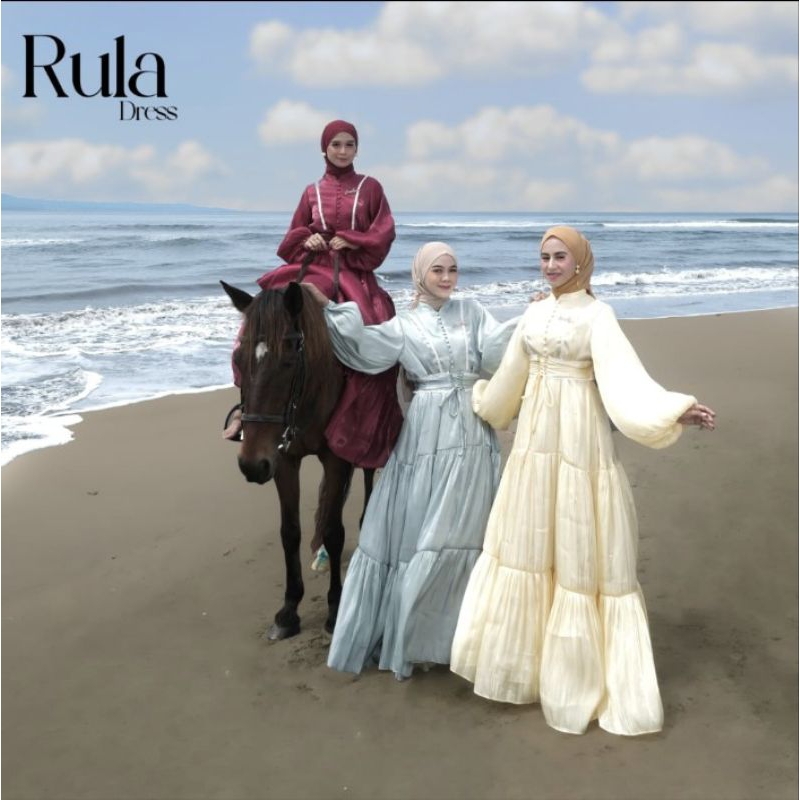 MK Rula dress Meyna dress Madeline dress Sylvia dress gamis lebaran gamis syari gamis pesta kondanga