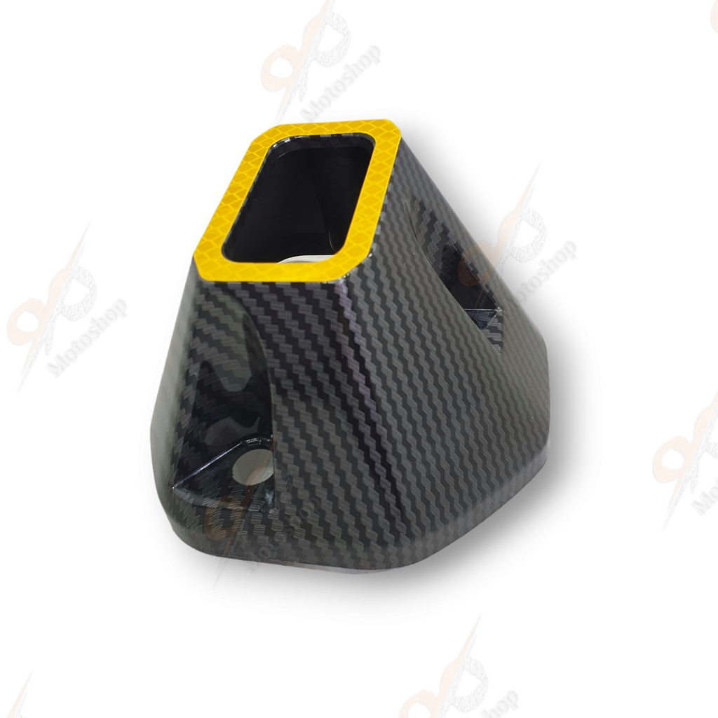 Cover Ujung Moncong Knalpot Vario 125 150 Karbon Carbon End Cup Cap Muffler Vario Karbon