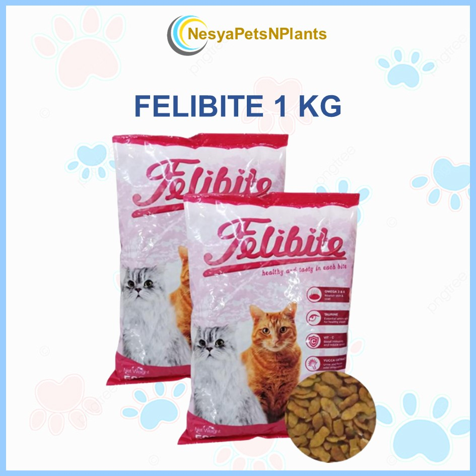 Felibite 1Kg Bentuk Donut / Ikan Makanan Kucing Kering Dry Food