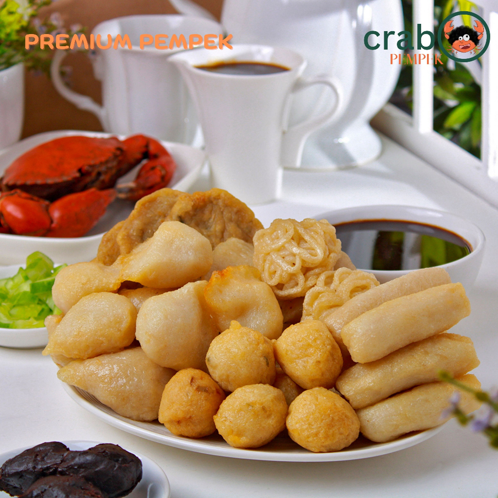 

Pre Order Pempek Campur 40 premium Palembang crabO - mpek empek frozen
