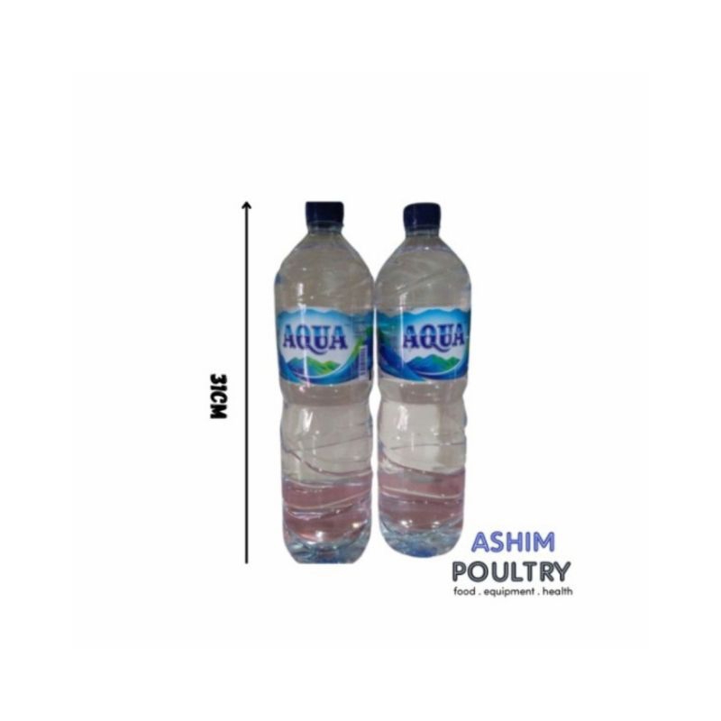 Botol aqua kosong 1500 ml
