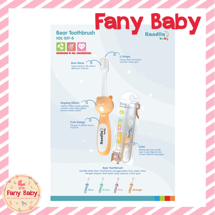 KANDILA BABY BEAR TOOTHBRUSH KDL 037-8