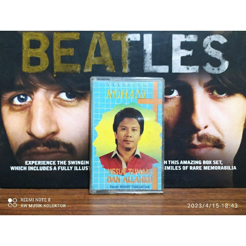 Kaset Pita : NYANYIAN ROHANI - BENNY PANJAITAN.
