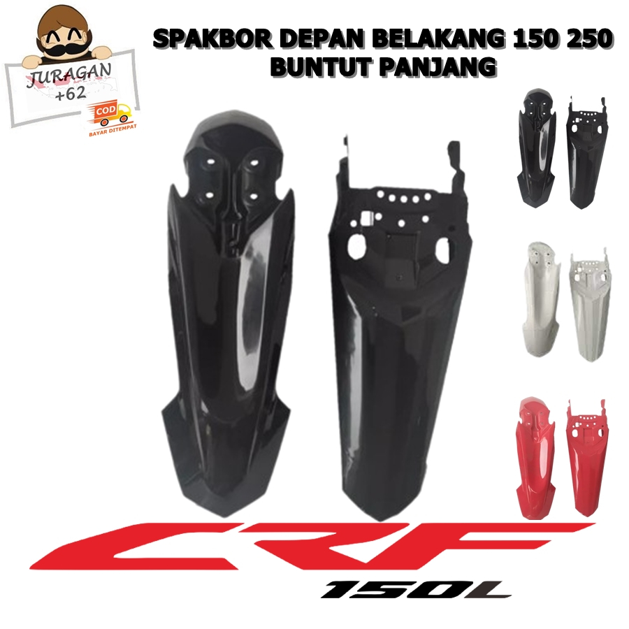 SPAKBOR SET DEPAN BELAKANG CRF 150 250 MOTOR CROSS TRAIL HONDA CRF 150L