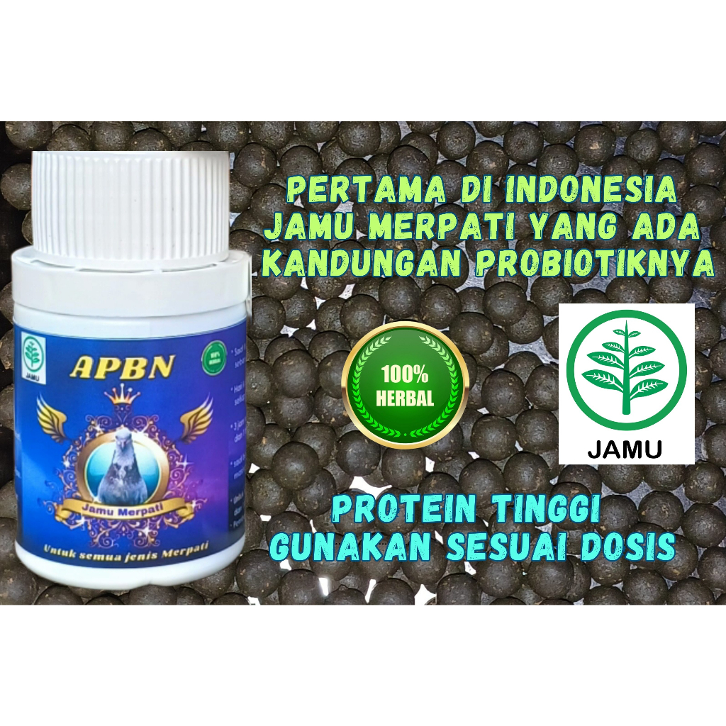 Jamu pil merpati APBN