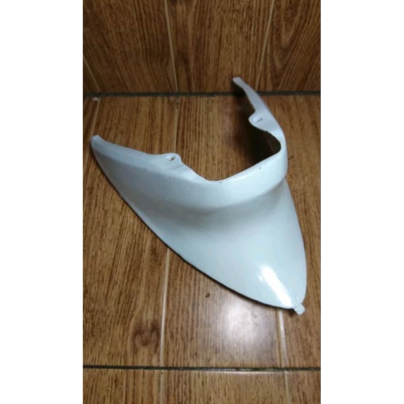 cover tangki cover tank Suzuki Rk Cool warna putih mutiara white pearl fiber