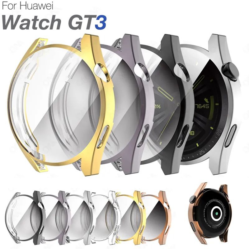 Full Case Soft TPU For Huawei Watch GT3 46mm