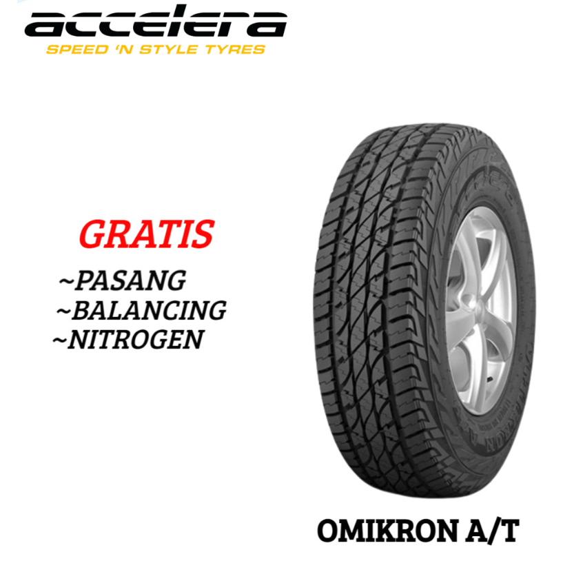Ban 245/75 R16 ACCELERA OMIKRON A/T 245 75 R16 Ban Semi Offroad Oem Ranger