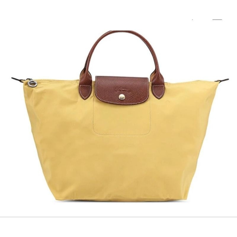 Tas Wanita Longchamp Le Pliage Curry Medium