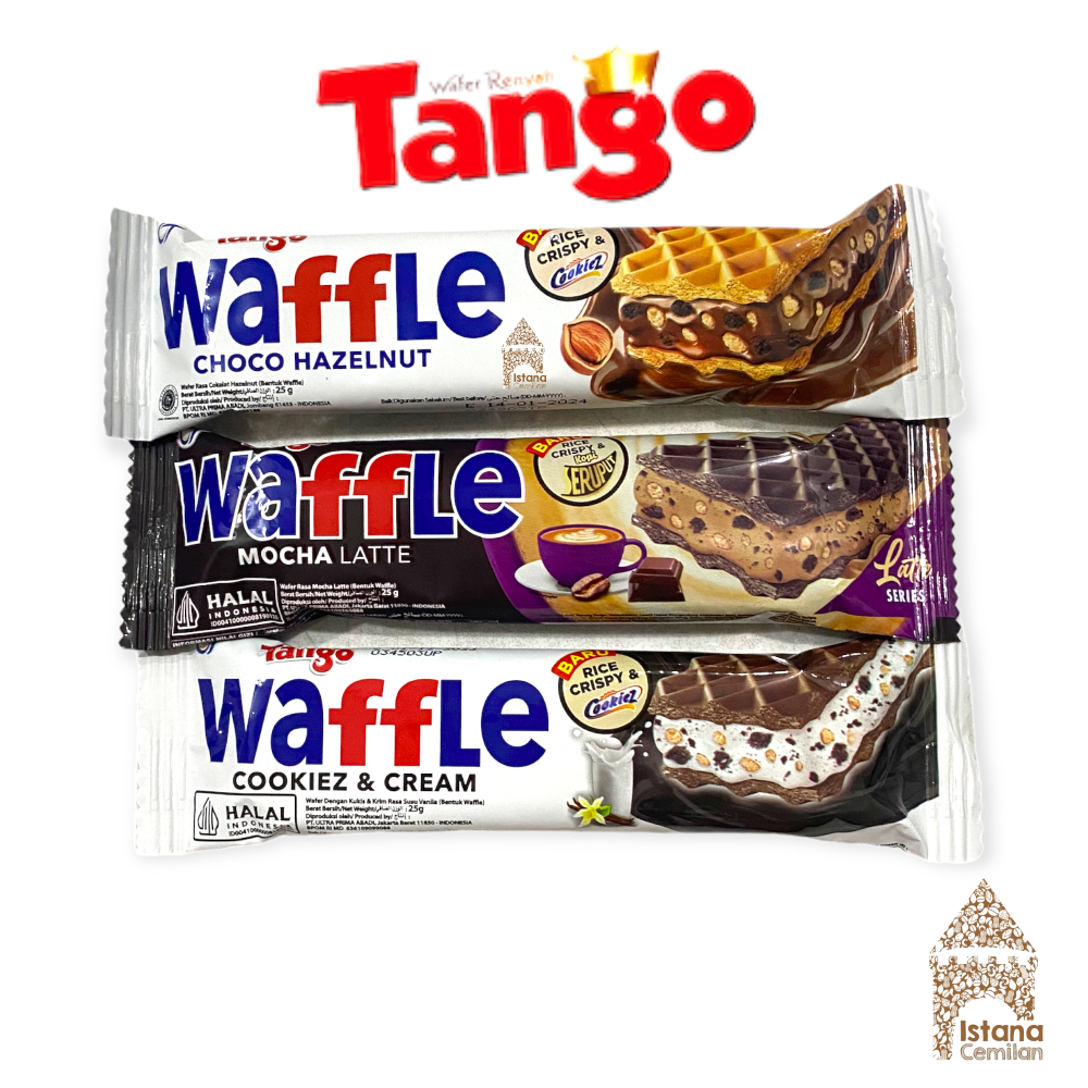 Tango Waffle Choco Hazelnut / Mocha Wafer 25 Gram SATUAN