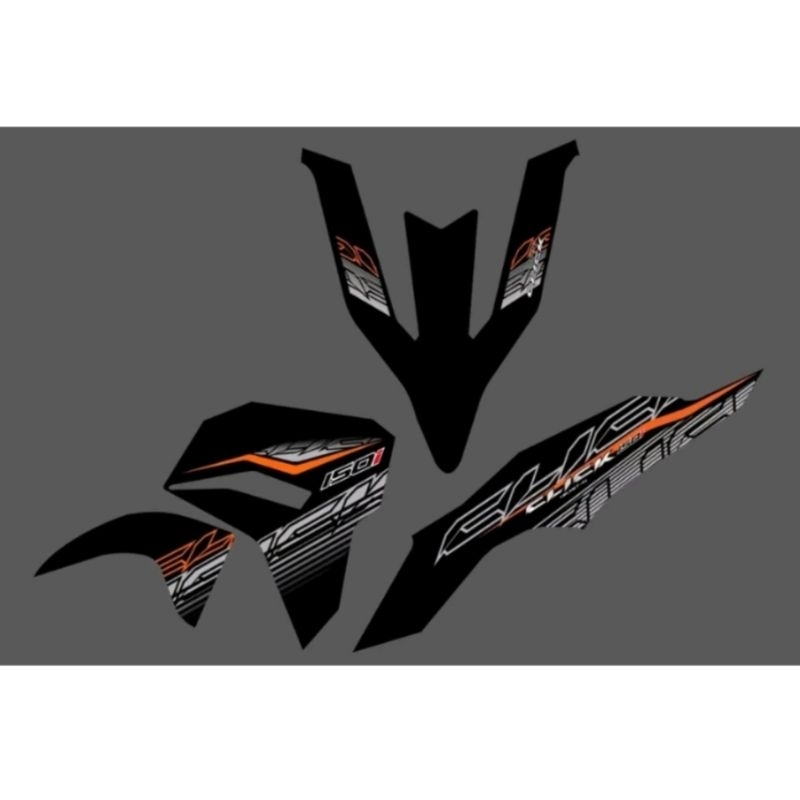 striping click 125 2023 striping vario 125 new 2023 best seller hitam