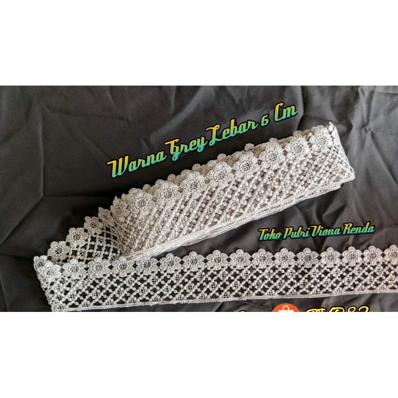 Renda Prada Berbagi Ukuran Warna Warni