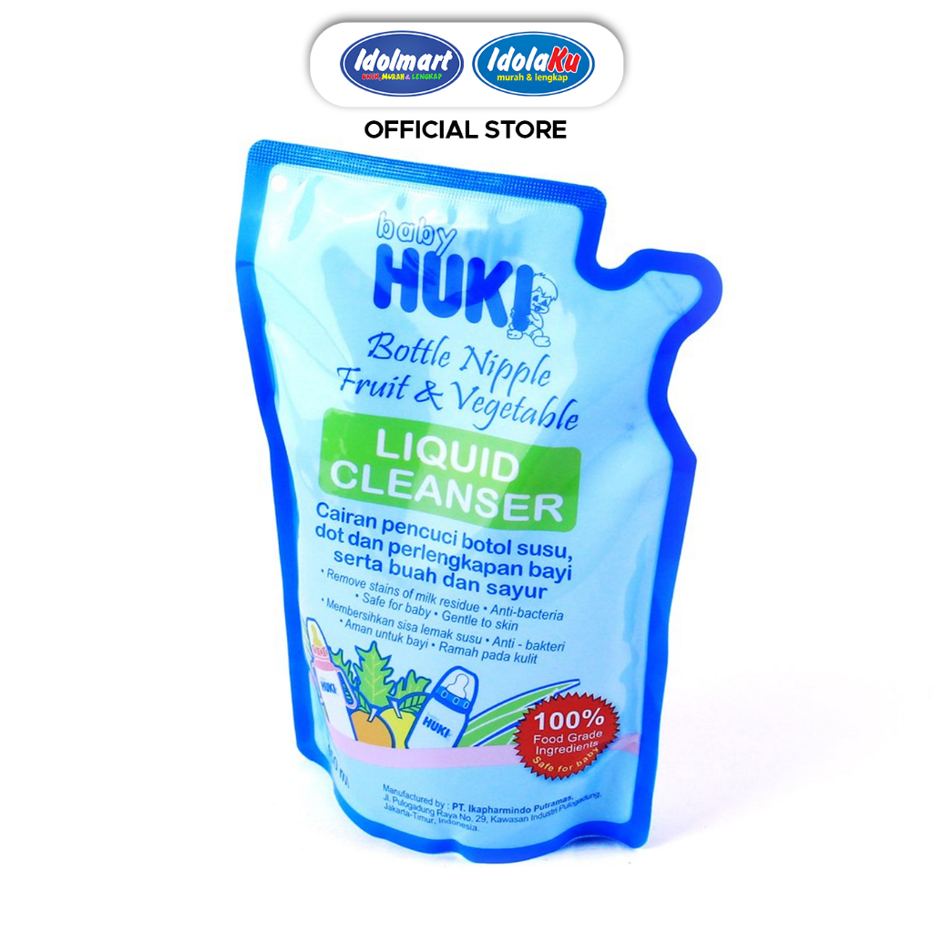 IDOLAKU Huki Liquid Cleanser Pouch