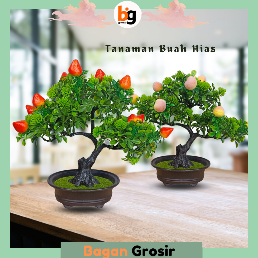 Terlaris BG / COD / BUAH / BUAH HIAS / BUAH PLASTIK / BUAH HIAS PLASTIK / BUAH ARTIFICIAL /