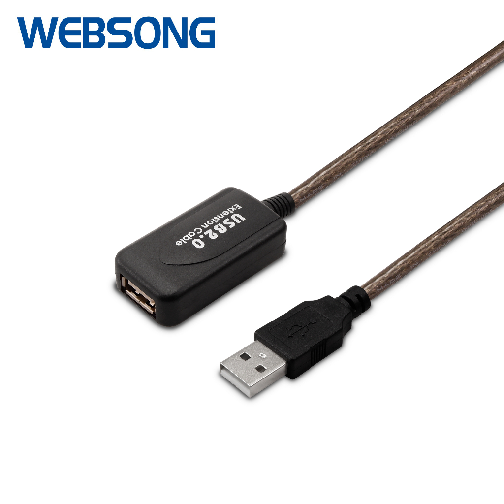 Kabel USB 2.0 Male to Female Extension Active 10M 20M 30M WEBSONG