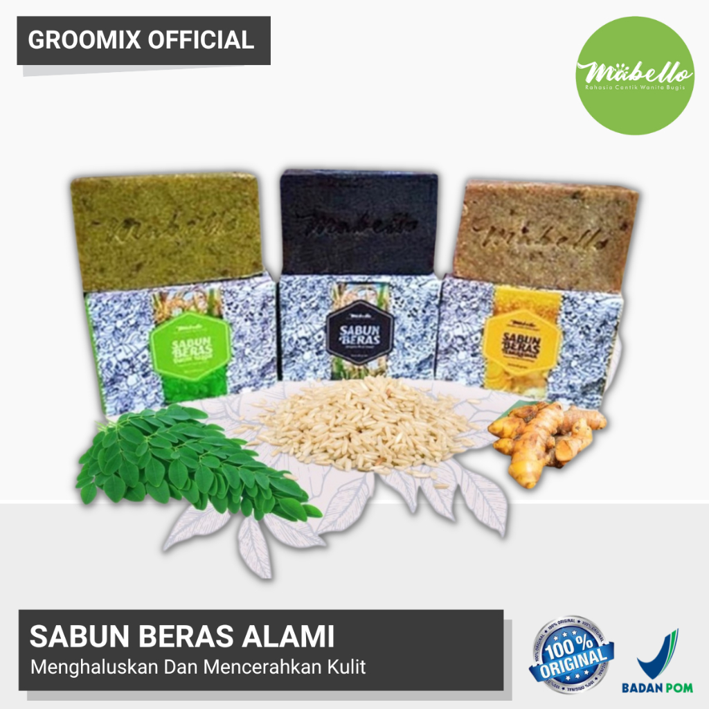 Sabun Bedda Lotong Mabello Sabun Wajah Pria Mabelo Beda Lotong Sabun Muka Herbal Jerawat Komedo Flek Hitam M11