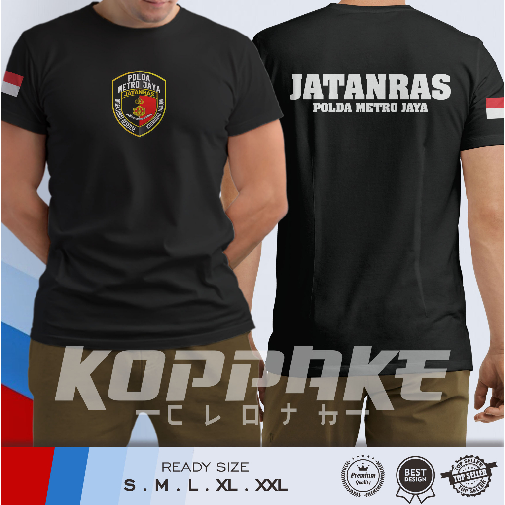 Kaos JATANRAS POLDA METRO JAYA Baju Distro