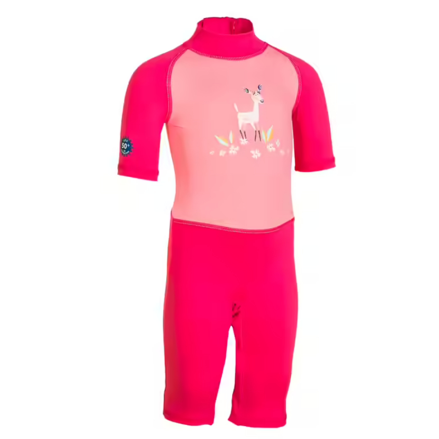 NABAIJI Baju Renang Lengan Pendek Anak Unisex UPF 50+ UV Protection