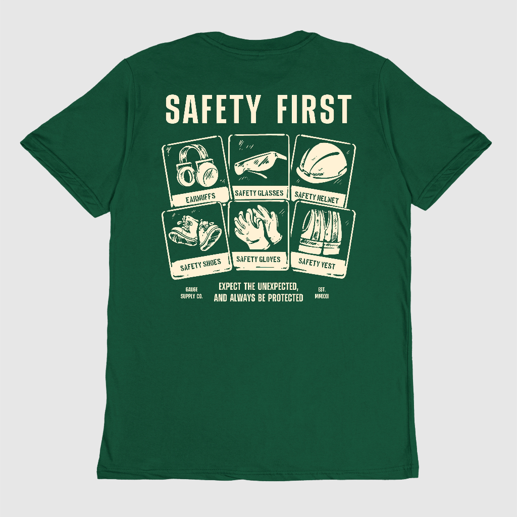 GAUGE SUPPLY TSHIRT SAFETY SERIES KAOS KATUN SERIES 2