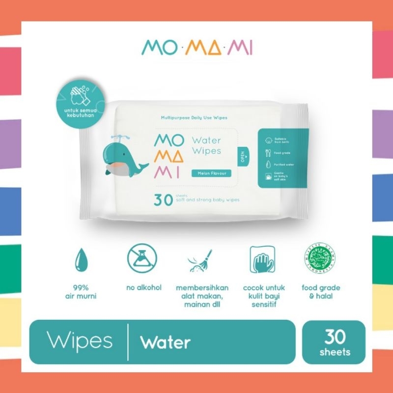 Momami Water Wipes - Tisu Basah Anak Bayi