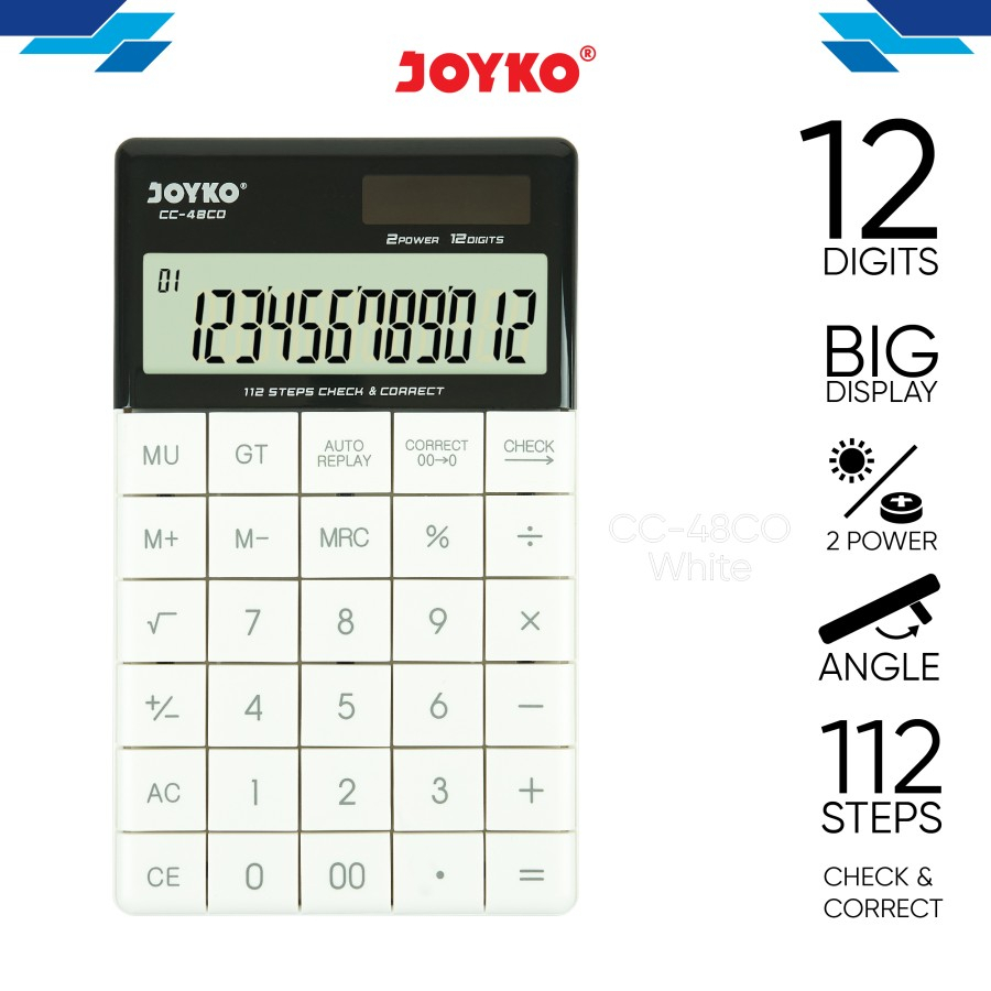 Kalkulator - Joyko Calculator CC-48CO 12 Digits