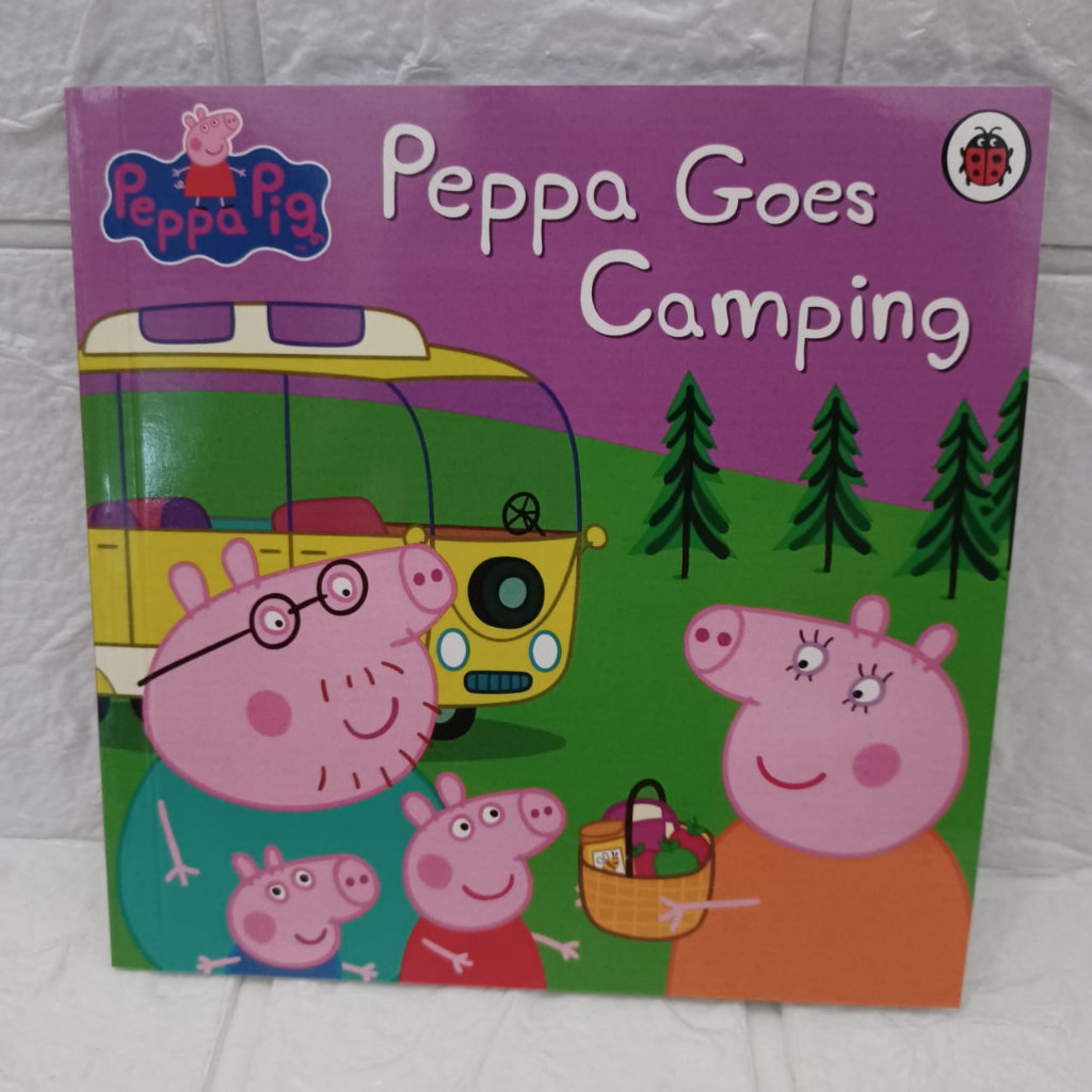 Buku Cerita PEPPA GOES CAMPING Bahasa Inggris Ecer Book The Incredible Peppa Pig Collections Ultimate buku anak impor