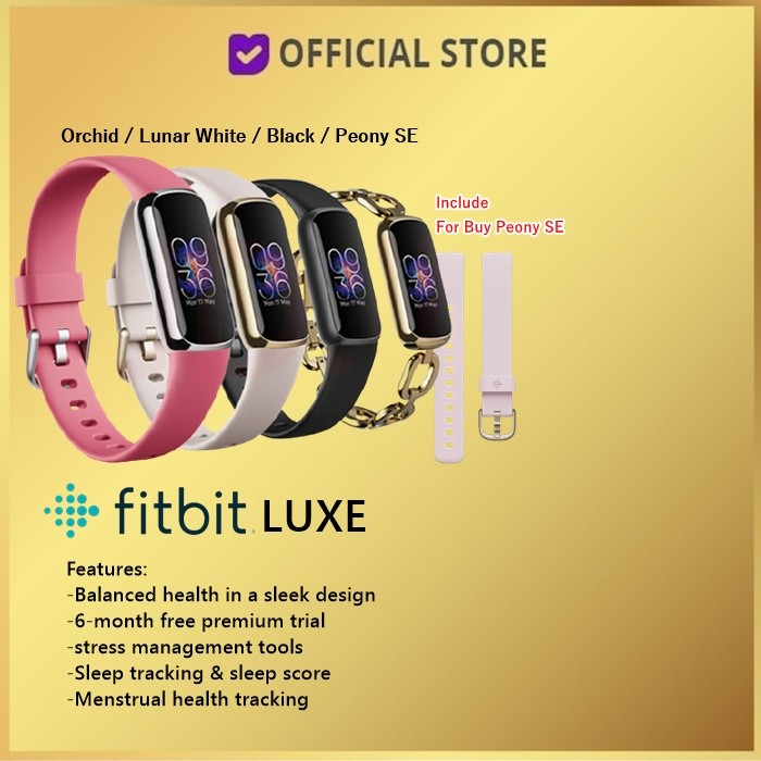 Fitbit Luxe Smartwatch fitness tracker luxury smart watch