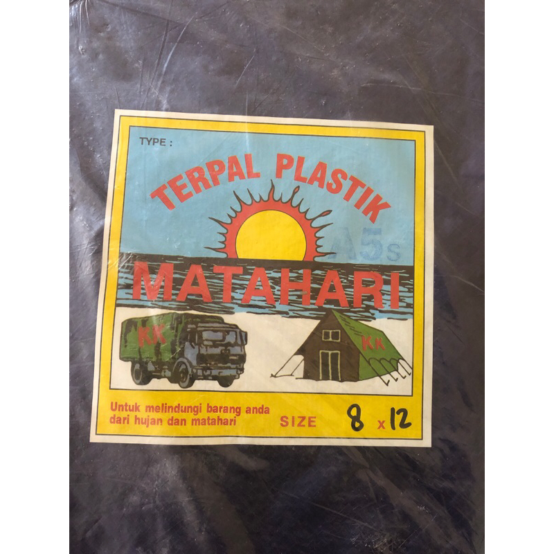 Terpal A5 Ukuran 8x12