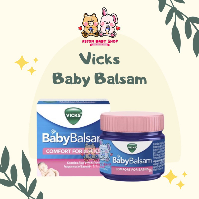 Vicks Baby Balsam 50 gram Balsem Bayi Balm Penghangat Bayi &amp; Anak