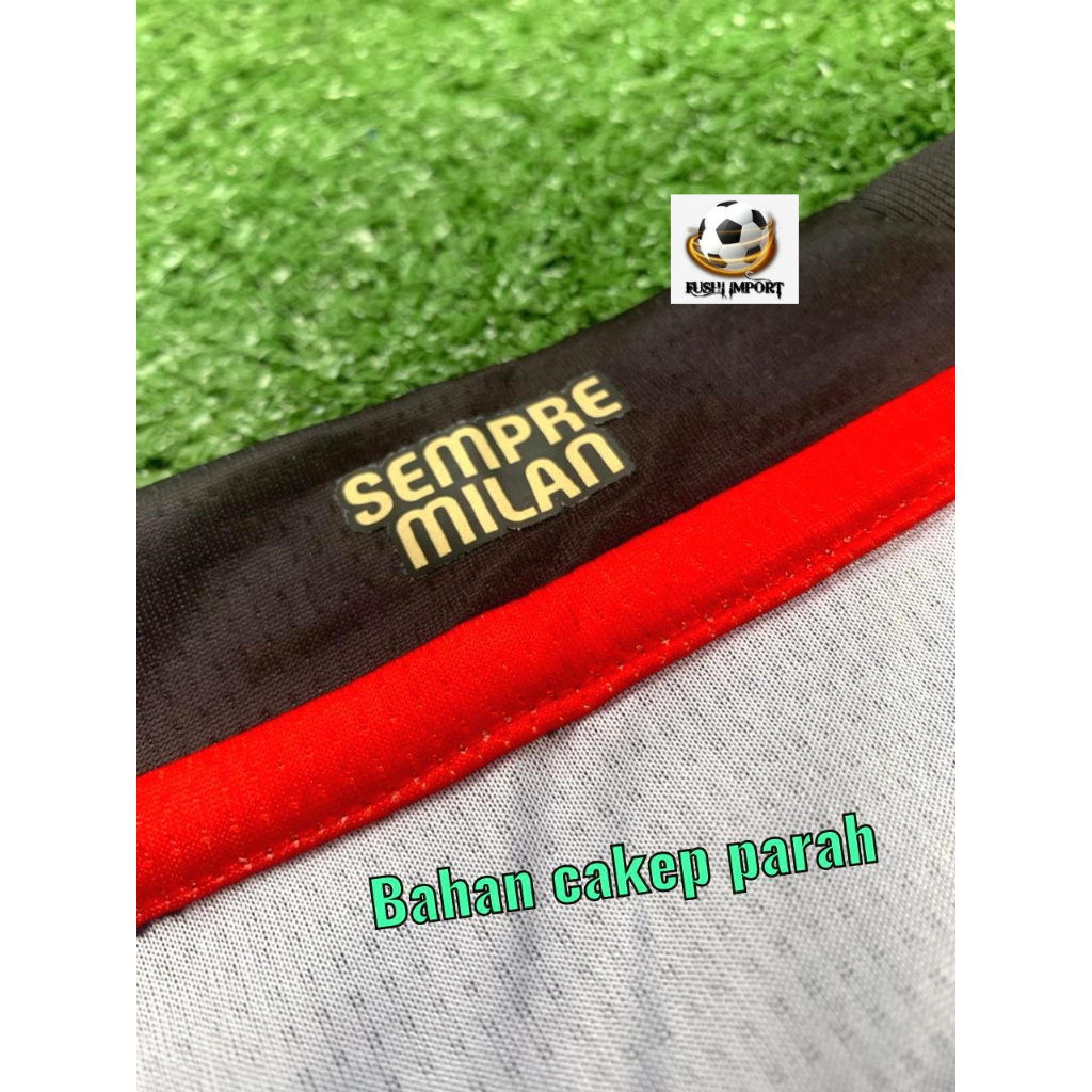 Jersey Baju Bola Milan 4th Fourth 2022 2023 Grade Ori